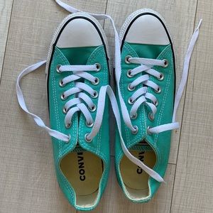 Bright Mint Green Converse Chuck Taylors